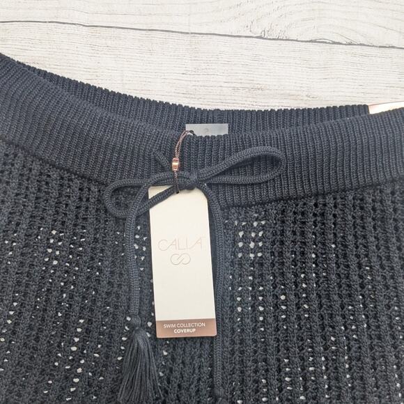 Calia by Carrie Underwood Cover Up Crochet Sweater shorts NEW - Picture 4 of 5